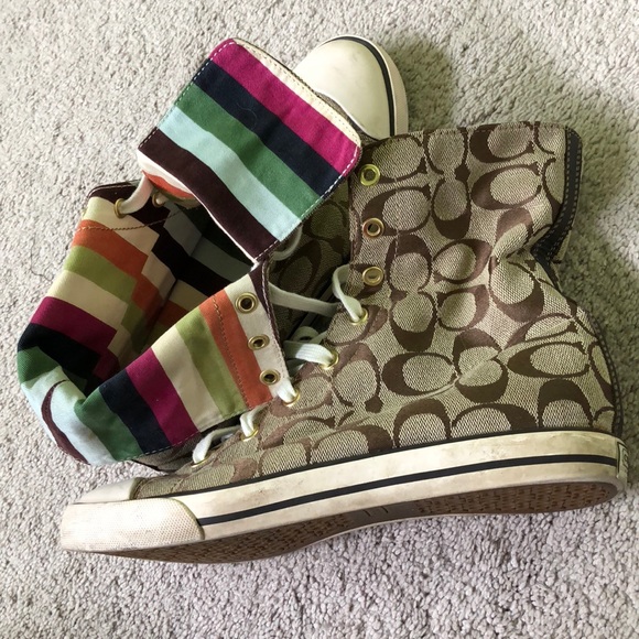 Coach high tops - Picture 4 of 4